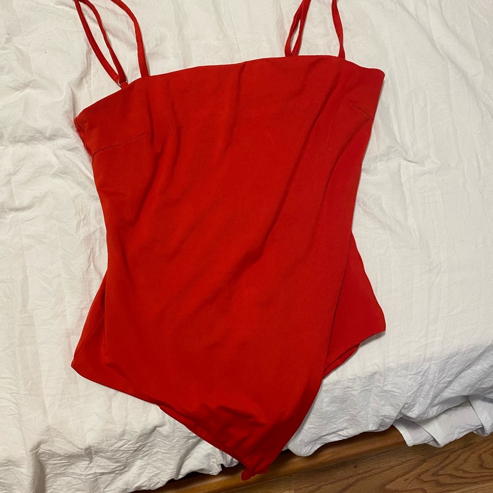 Princess Polly red bodysuit